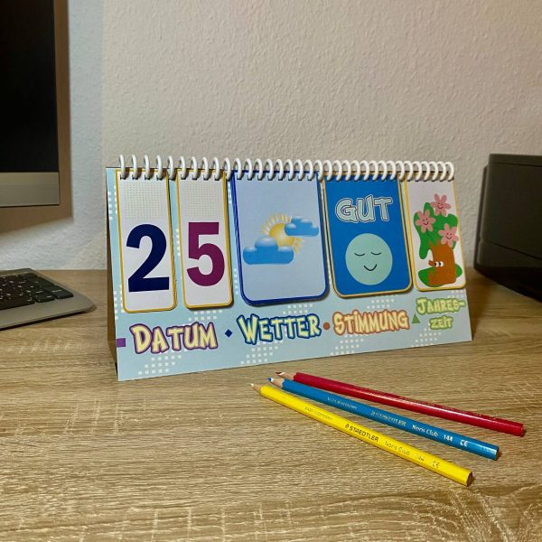 Kinderkalender von 7 Jahren