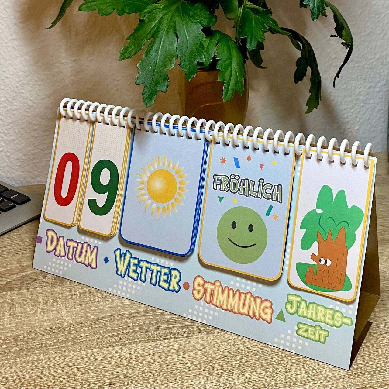 Tischkalender für ein Kind im Alter von 6 Jahren in Leipzig