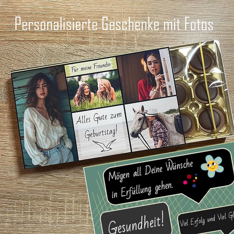 Toffee 125g Schachteln mit Ihren Fotos