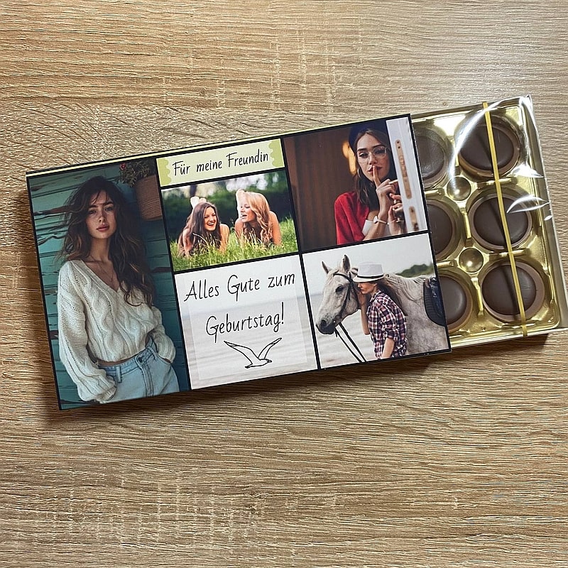 Toffee 125g Schachteln mit Ihren Fotos