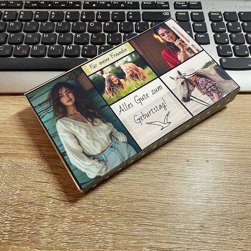 Toffee 125g Schachteln mit Ihren Fotos