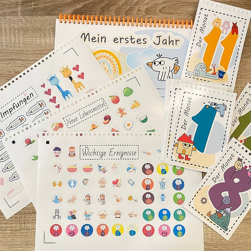 Kalender „Mein erstes Jahr“ mit foto