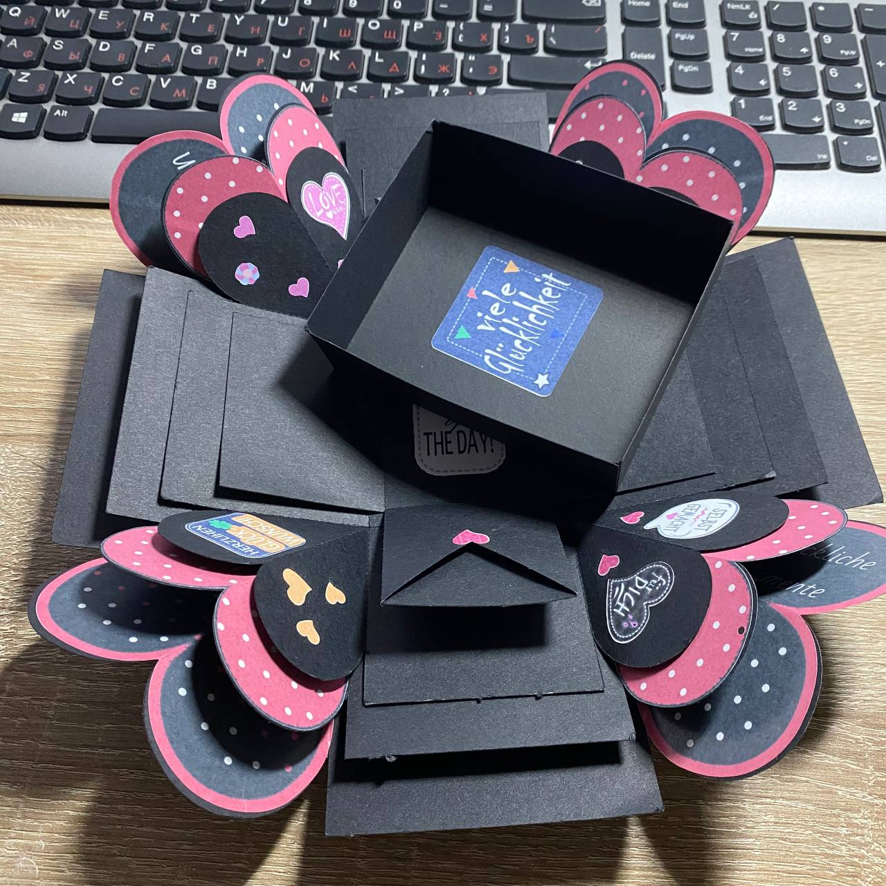 Explosion коробка 10x8x10cm без фото - Зображення 5