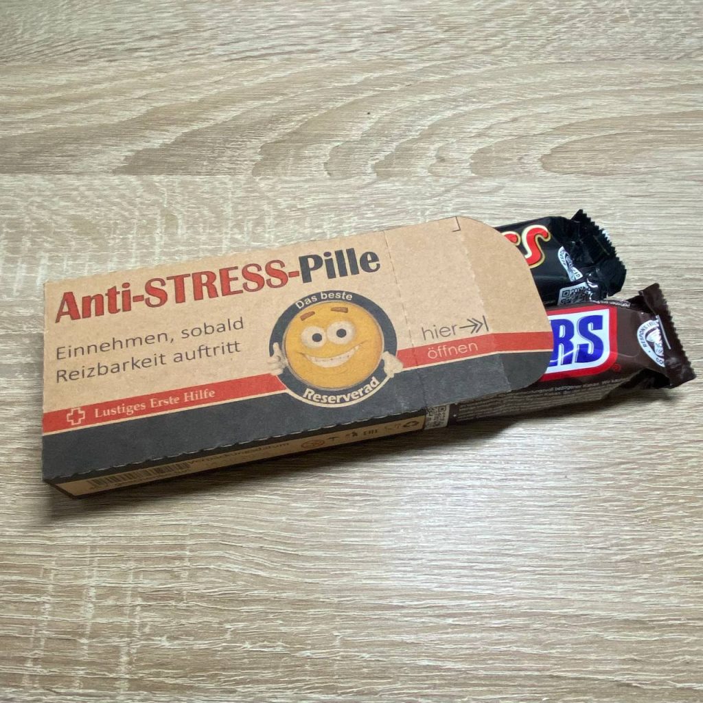 Schachtel Süßes Erste-Hilfe-Set Anti-Stress kaufen in Geschenkefun