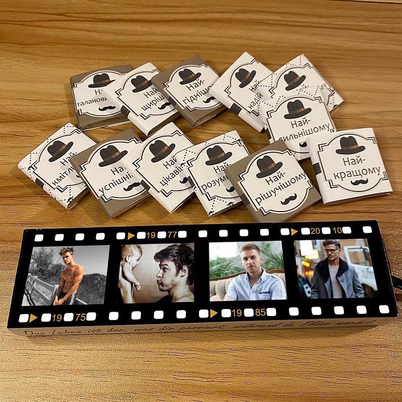 Personalisierte Schokolade