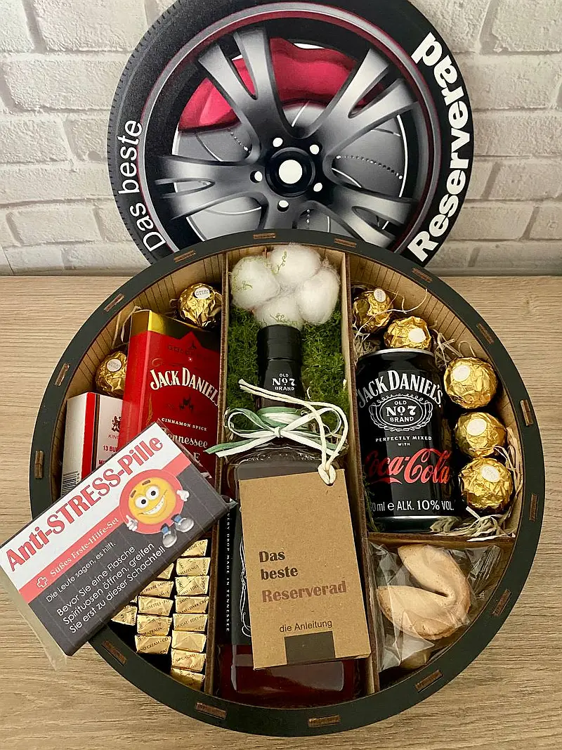 lustige Geschenkbox für Männer zum Geburtstag