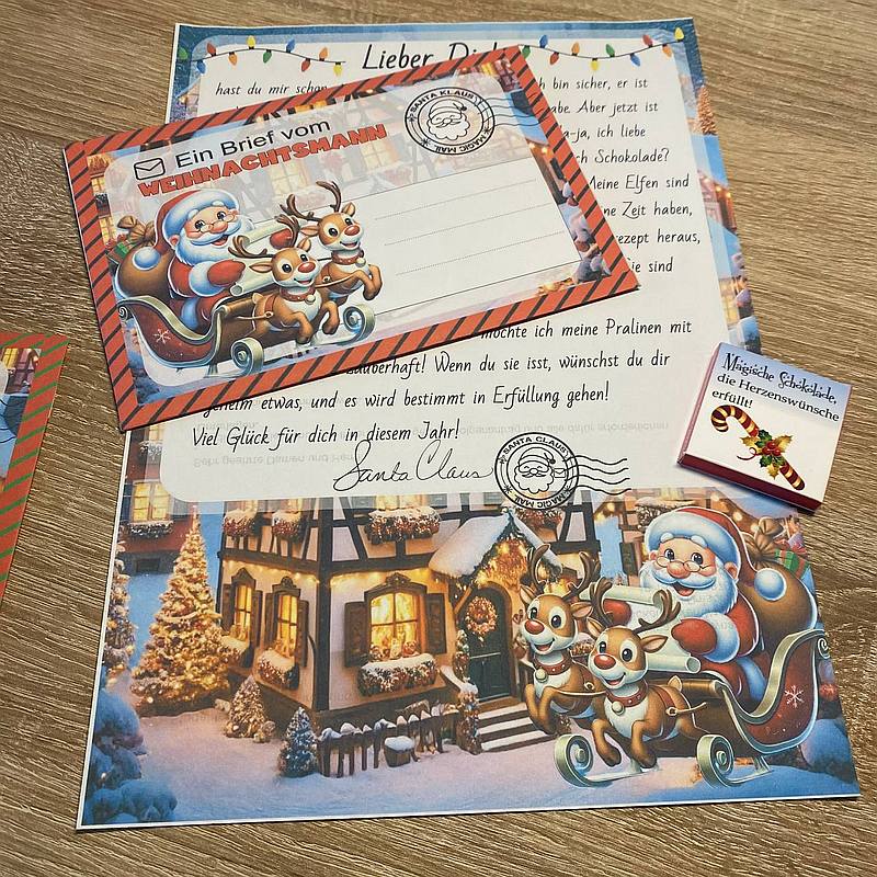 Personalisierter Brief vom Weihnachtsmann