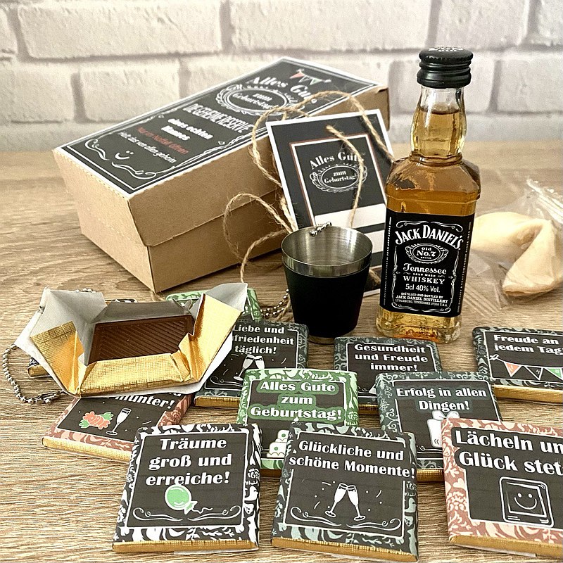 Dieses Geschenk ist das perfekte Set für einen Mann zum Geburtstag