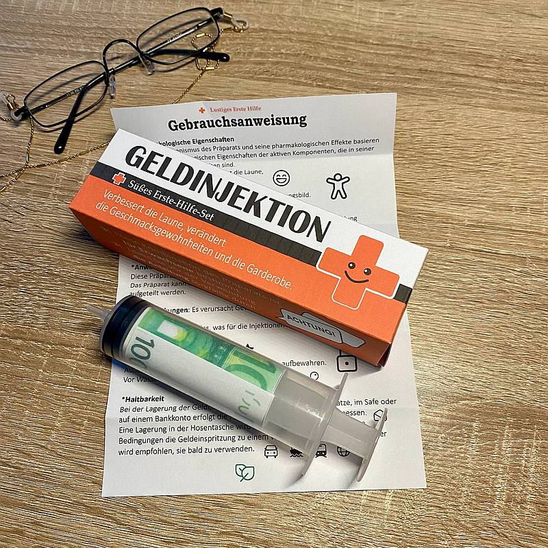 Geschenke Geld Finanzspritze