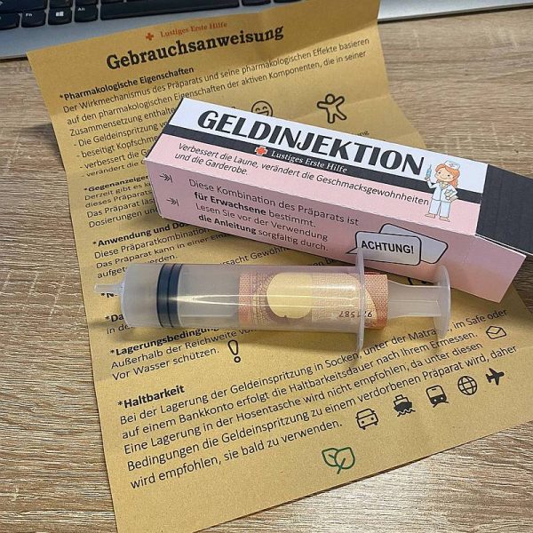 Geldinjektion Geldgeschenk – Bild 2