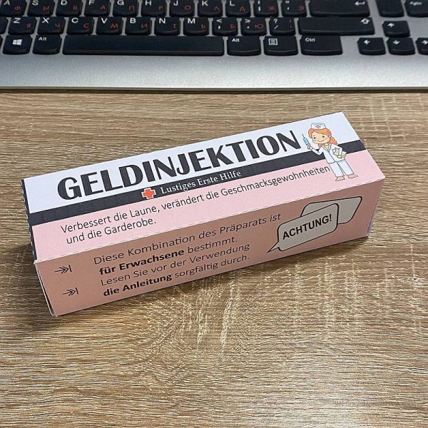 Geldinjektion Geldgeschenk – Bild 4