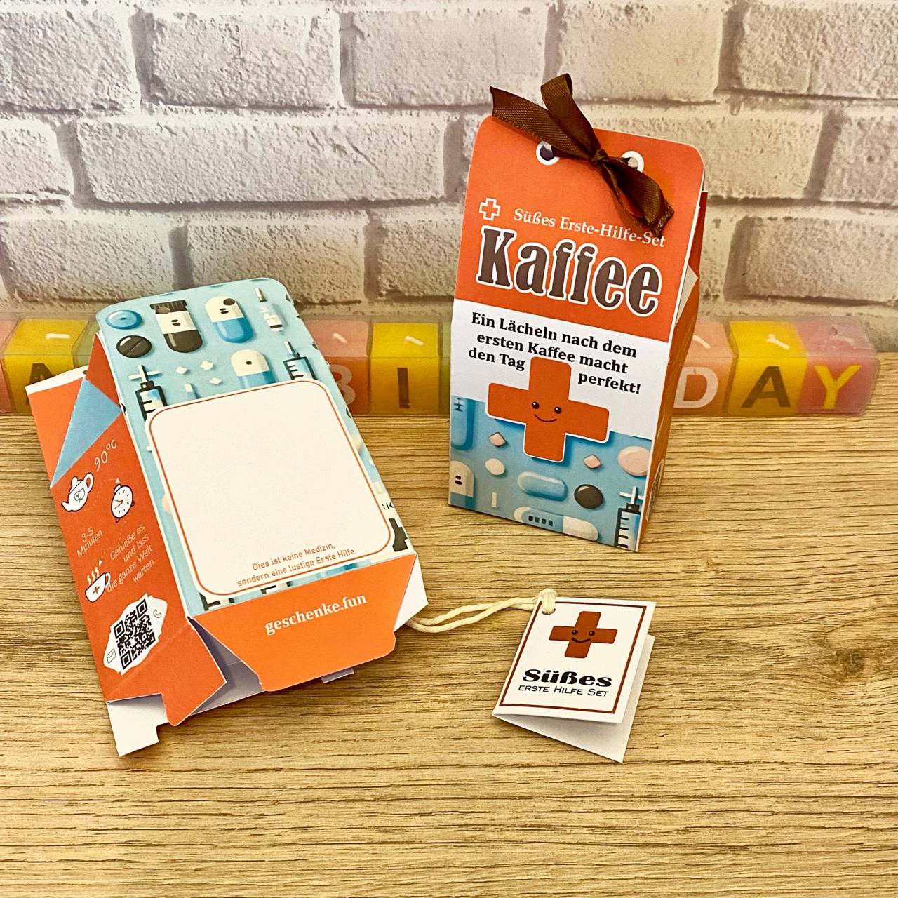 Geschenkboxen im medizinischen Design