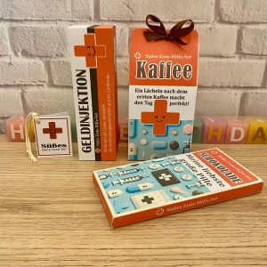 Geschenkboxen im medizinischen Design