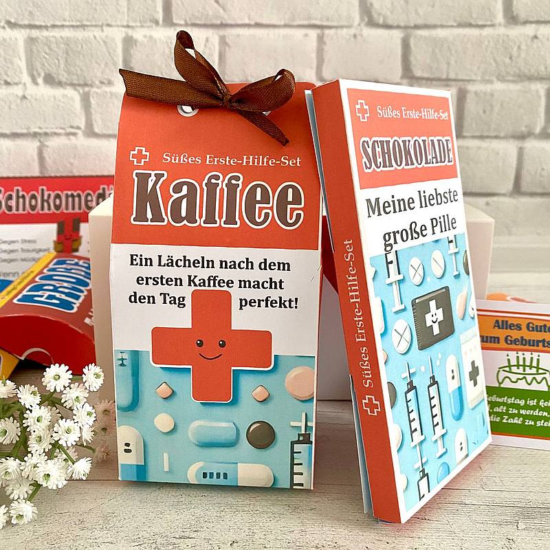 Geschenkboxen im medizinischen Design