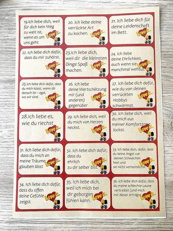 101 Gründe mit Schokolade Merci