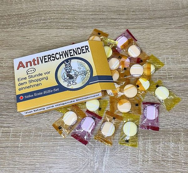 AntiVERSCHWENDER lustiges Geschenk