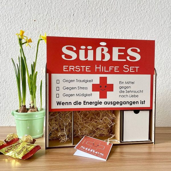 Box für Geschenke „Süße Erste Hilfe“ 33х21х10 cm