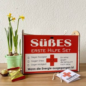 Box für Geschenke „Süße Erste Hilfe“ 33х21х10cm