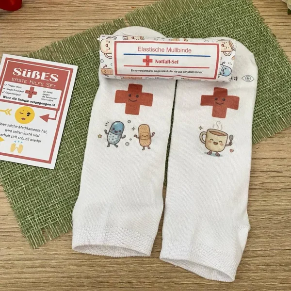Elastische Mullbinde, lustige Geschenke
