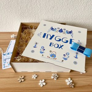 Коробка для подарков „Hygge box"