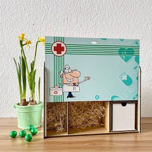 Box für Geschenke „Arzt“ 33х21х10 сm