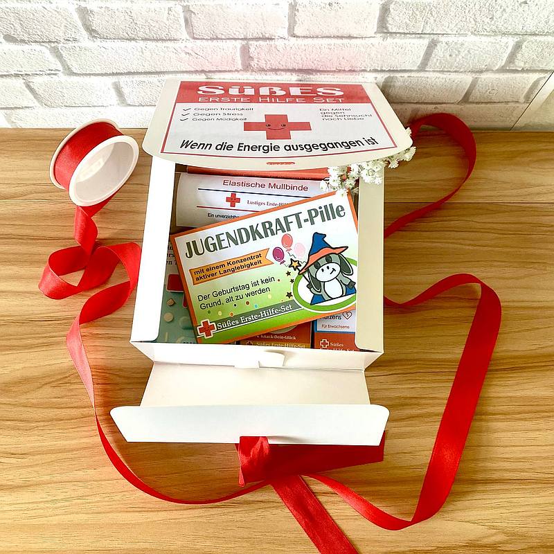 Süßes Erste-Hilfe-Set