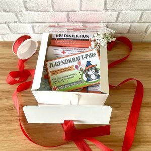 Geburtstagsgeschenk mit GELDINJEKTION.