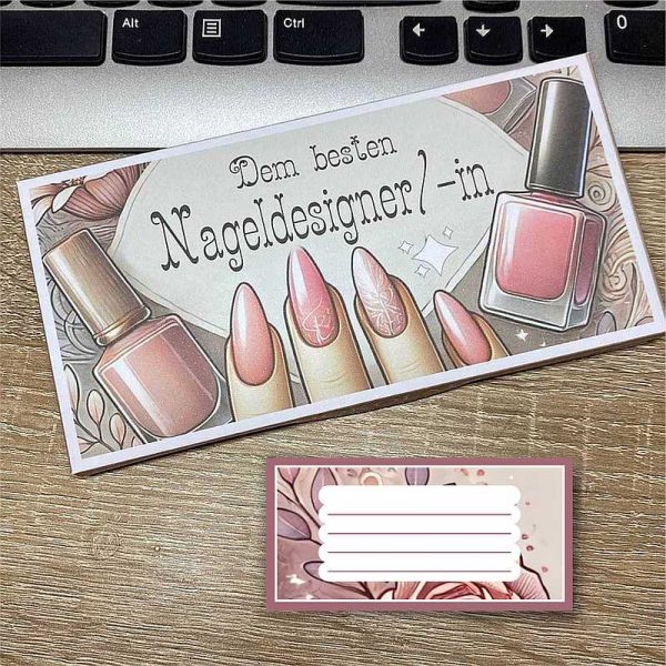 Dem besten Nageldesignerin