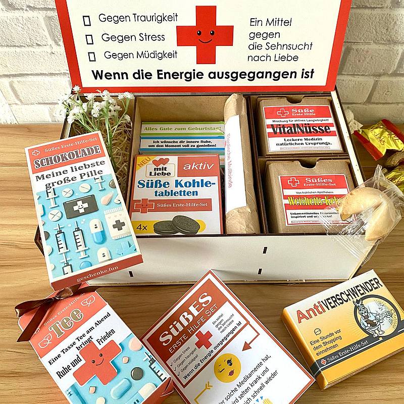 Ein Geschenk für einen Freund oder Kollegen, der gerne einkauft