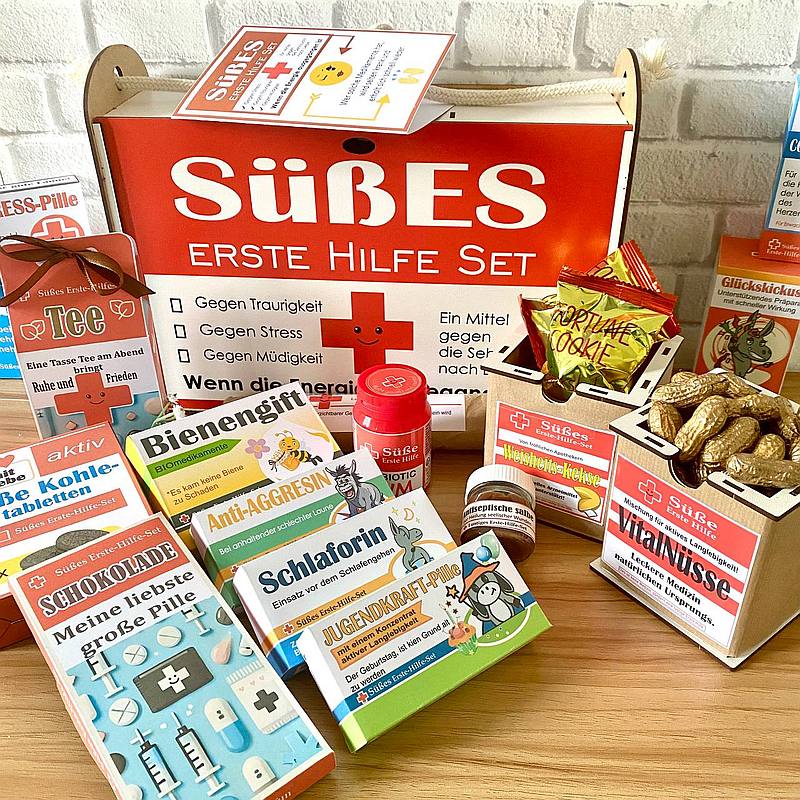 Ein Geschenk mit Honig ist lecker und gesund