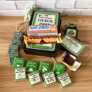 Geschenk für Papa mit Schokolade