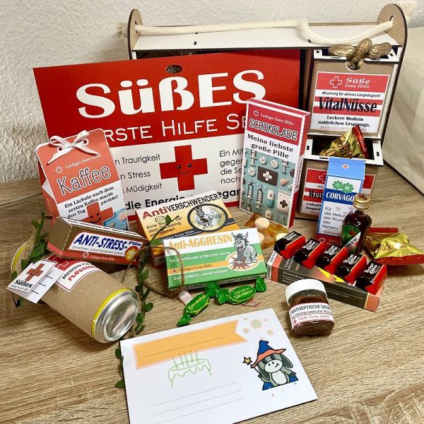 Süßes Erste Hilfe Geschenk