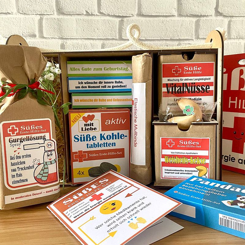 Süßes Erste-Hilfe-Set