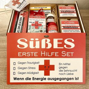 süßes Erste Hilfe Geschenk mit Geldspritze