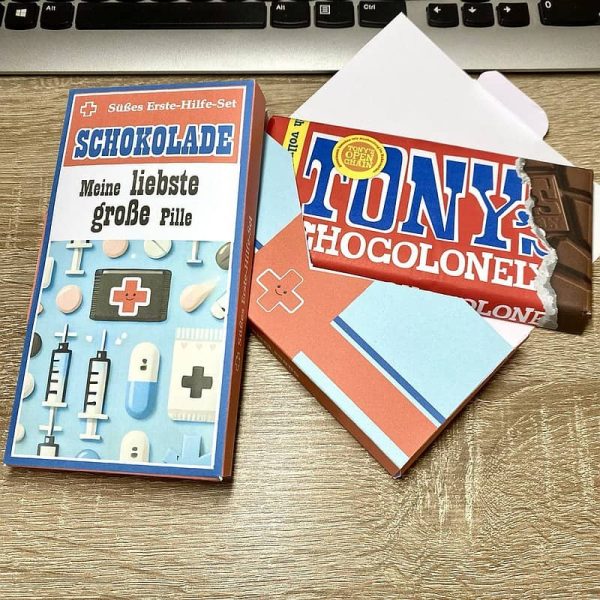 Geschenke mit Humor. Schokolade kaufen