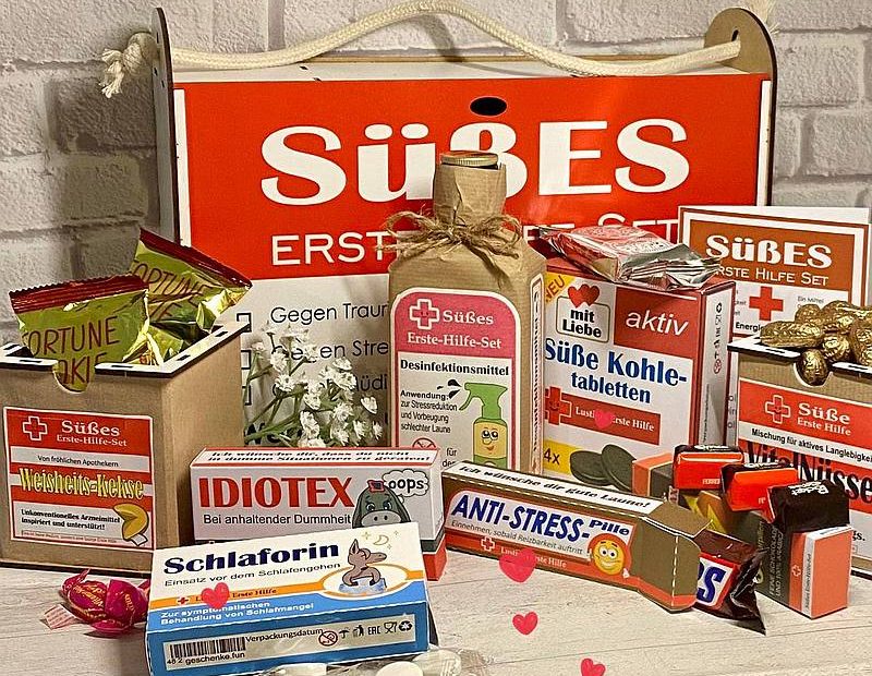 Süßes Erste-Hilfe-Set