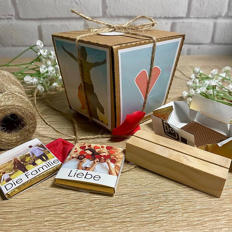 Ein Geschenk fĂŒr glĂŒckliche Momente