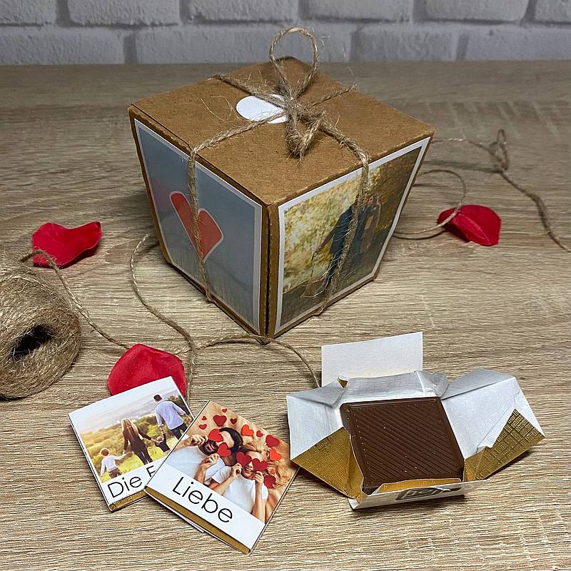 Подарки которые дарят счастье - шоколадки с фото обложками.