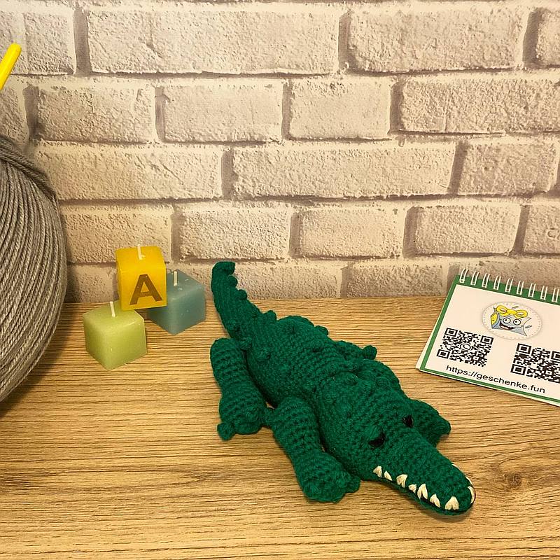 Amigurumi Krokodil