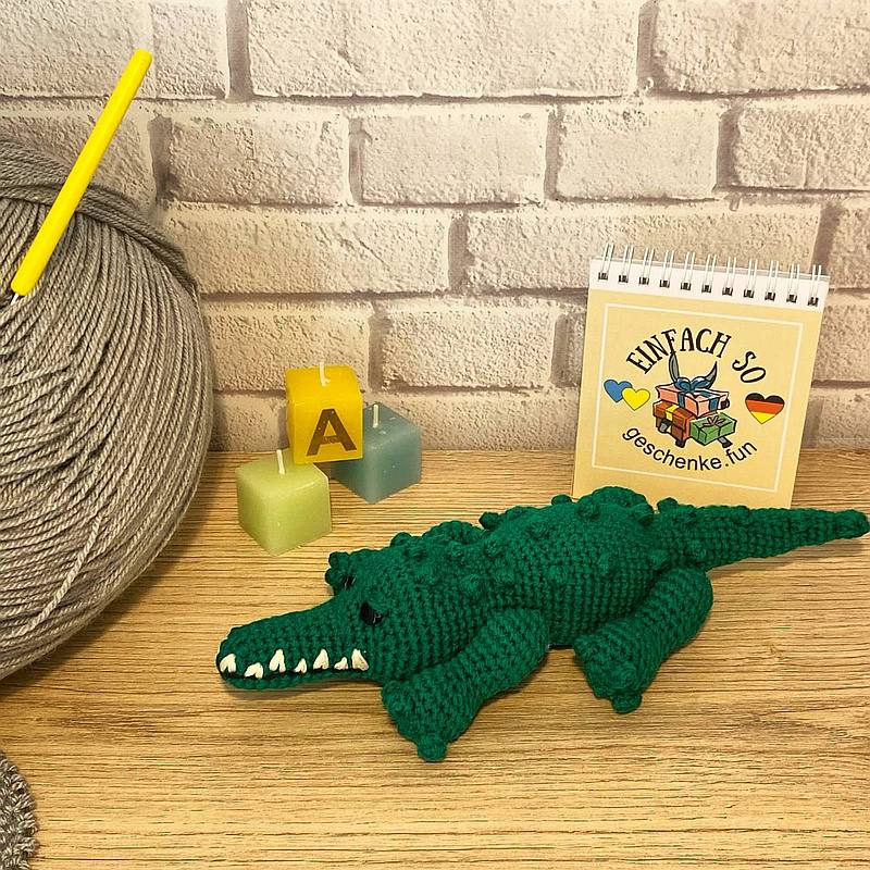 Amigurumi Krokodil
