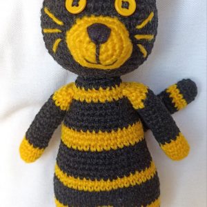Amigurumi Schwarze Katze