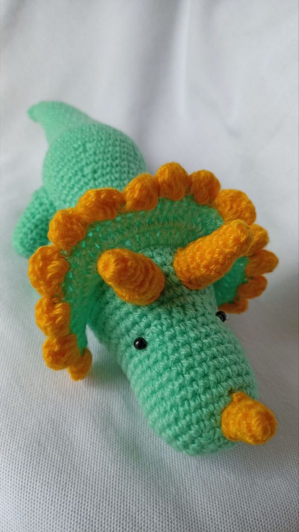 Amigurumi-Triceratops