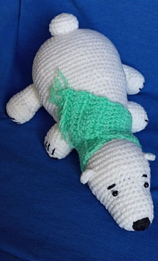 Amigurumi Eisbär