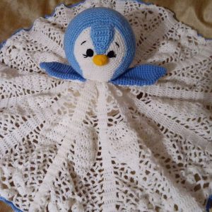 Amigurumi-Pinguin.