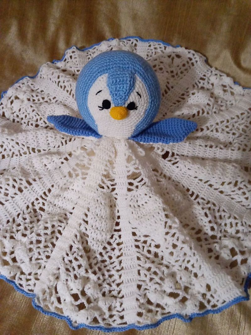 Amigurumi-Pinguin.