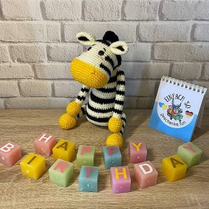 Amigurumi Zebra Spielzeug