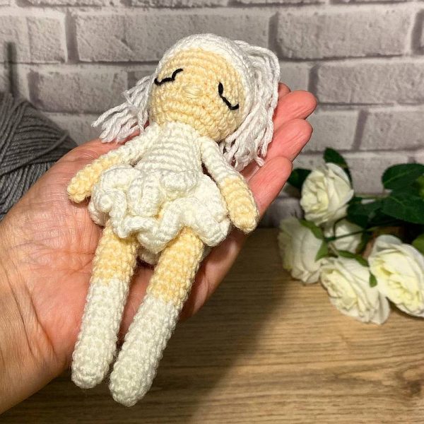 Amigurumi Balletttänzerin.