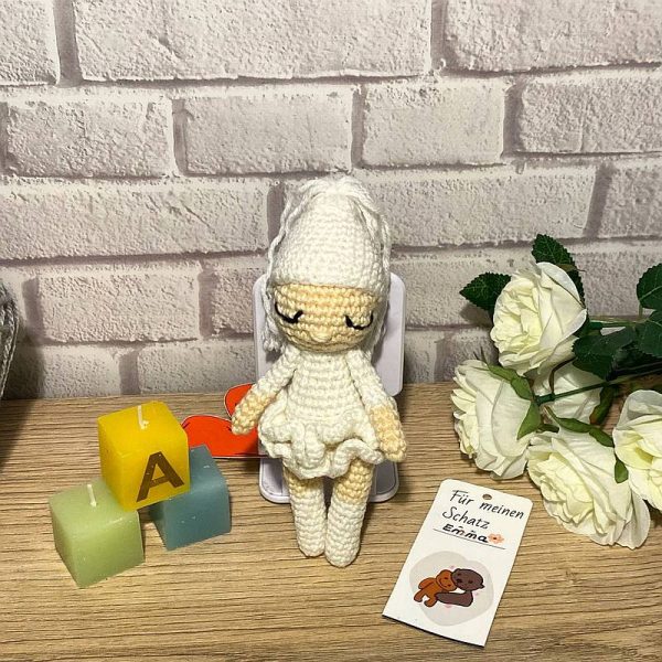 Amigurumi Balletttänzerin.