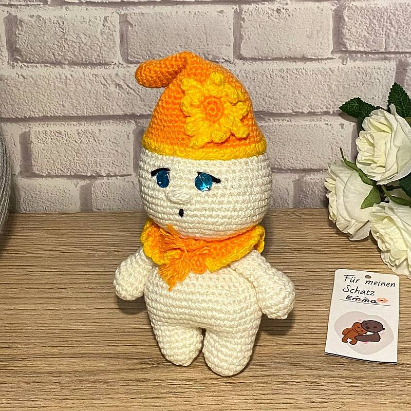 Amigurumi Gnom Butterblume Handgemachte Geschenke