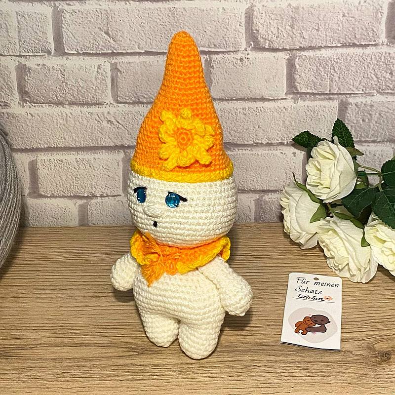 Amigurumi Gnom Butterblume Handgemachte Geschenke